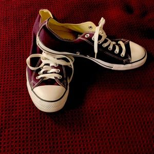 Black Berry Chucks! Size 10